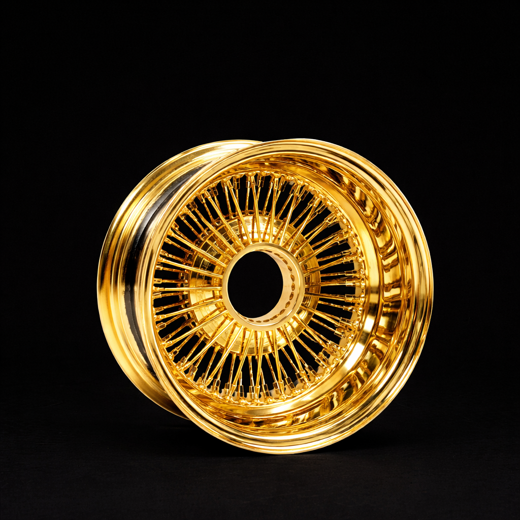 All Gold 72 Spoke Straight Model 2