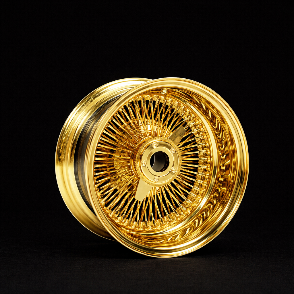 All Gold 100 Spoke Model 2