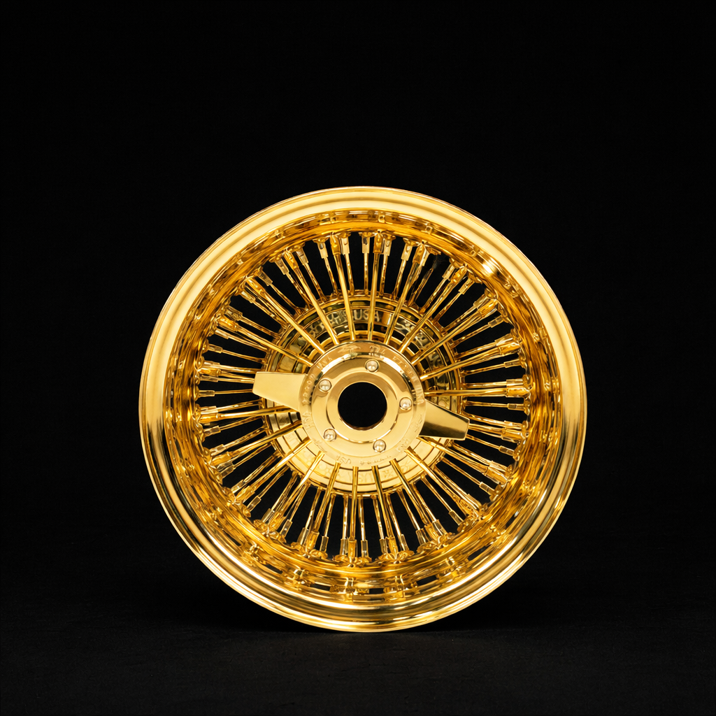 All Gold 72 Spoke Straight