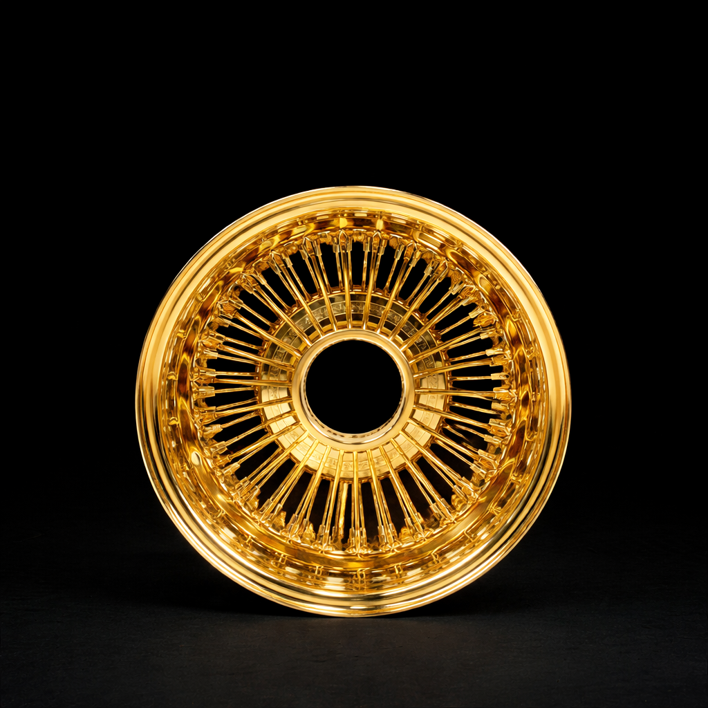 All Gold 72 Spoke Straight Model 2