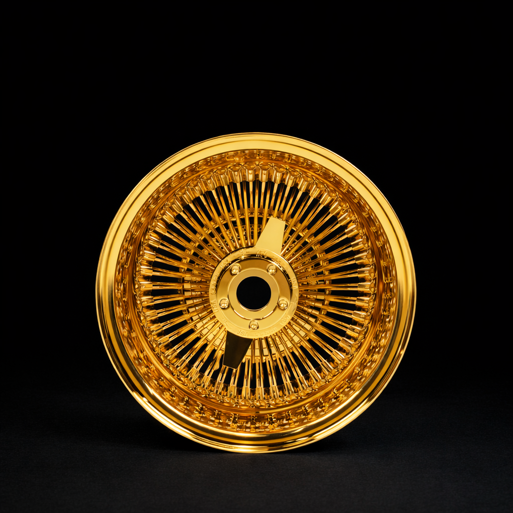 All Gold 100 Spoke Model 2